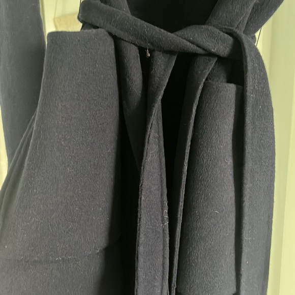 Soia & Kyo Daphne wool coat with fur trim (need gone, make an offer) - Picture 3 of 8